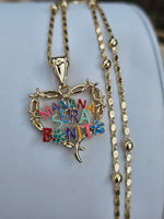 HEART BONITA NECKLACE PENDANT