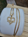 HEART BONITA NECKLACE PENDANT