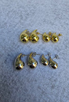 gota earings gold plated