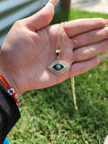 Evil eye neckacle