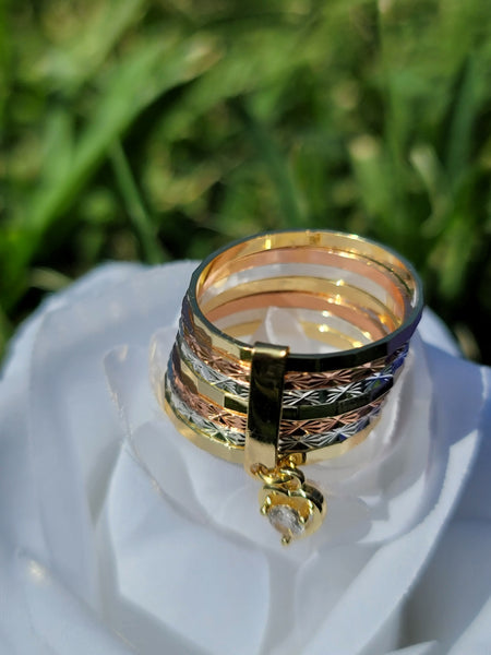 14K Gold Filled Virgen de Guadalupe Ring / Semanario Guadalupe