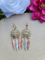 Dream catcher 3 tone  Earings