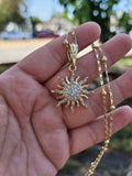 Sun necklace