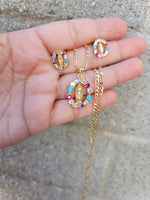 Virgencita colorful set