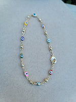 Oval Multicolor eye bracelet